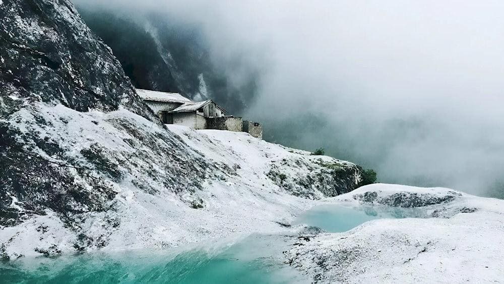 The hill is as beautiful as a European landscape